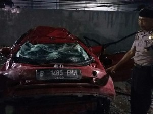 Mobil Jatuh dari Parkiran, Polda : Itu Human Error