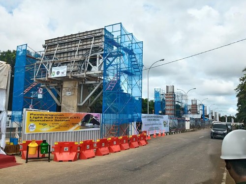 Maju Dari Target, Proyek LRT Palembang Selesai Januari 2018 Maju Dari Target, Proyek LRT Palembang Selesai Januari 2018