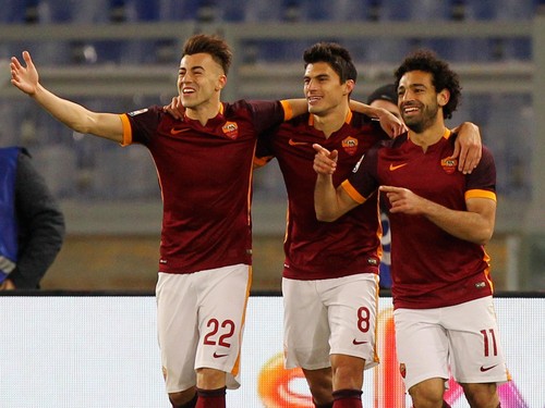 Salah dan El Shaarawy Bawa Roma Tancap Gas Salah dan El Shaarawy Bawa Roma Tancap Gas