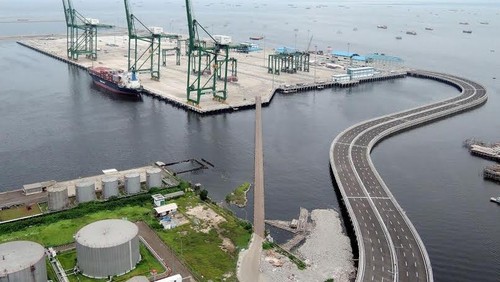 Selesai 100%, Ini Penampakan Pelabuhan Atas Laut New Tanjung Priok