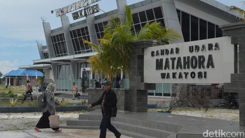 Rp 80 M Digelontorkan Untuk Percantik Bandara Matahora di Wakatobi