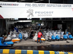 Skuter Peugeot Sudah Mendarat di Indonesia