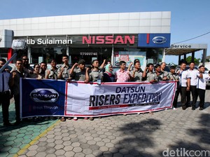 Tempuh 700 Km, Datsun Risers Expedition Tiba di Padang