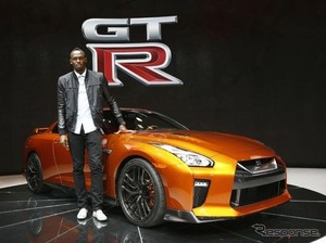 Usain Bolt dan Nissan GT-R