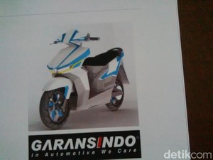 Motor Listrik Gesits Debut Perdana di Surabaya, Bisa Dijual 2017