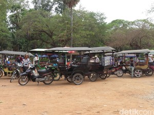 Remork, Transportasi Unik di Siem Reap Kamboja