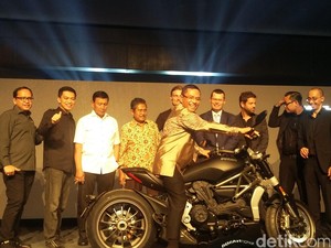 Dua Motor Ducati Diluncurkan, Menperin: Pakai Ducati Lebih Macho