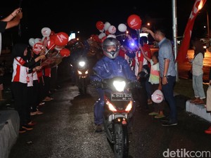 Finish! All New Supra GTR 150 Taklukkan Kalimantan dan Sulawesi
