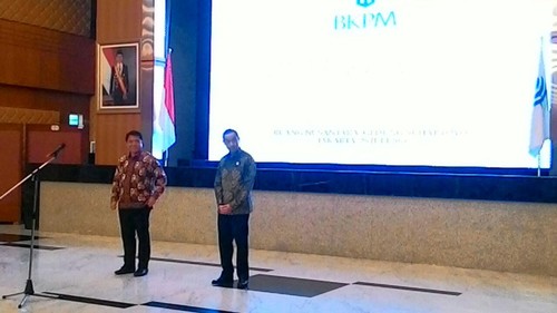 Sertijab Kepala <a href='https://pontianak.tribunnews.com/tag/bkpm' title='BKPM'>BKPM</a>, <a href='https://pontianak.tribunnews.com/tag/franky-sibarani' title='Franky Sibarani'>Franky Sibarani</a> Menangis