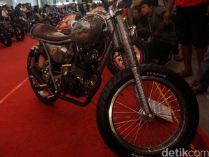 Karya Modifikator Motor Terbaik Unjuk Gigi di Kustomfest Yogyakarta