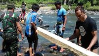 Plt Gubernur Sulsel Tolak Donasi Pembangunan Jembatan Mangkrak