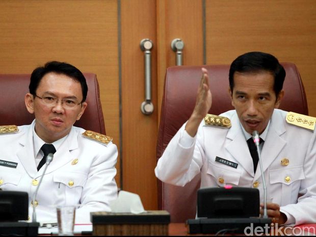 Presiden Terpilih Jokowi dan Ahok adalah politisi yang mengedepankan jejak rekam (Hasan al-Habshy/Detik Foto)