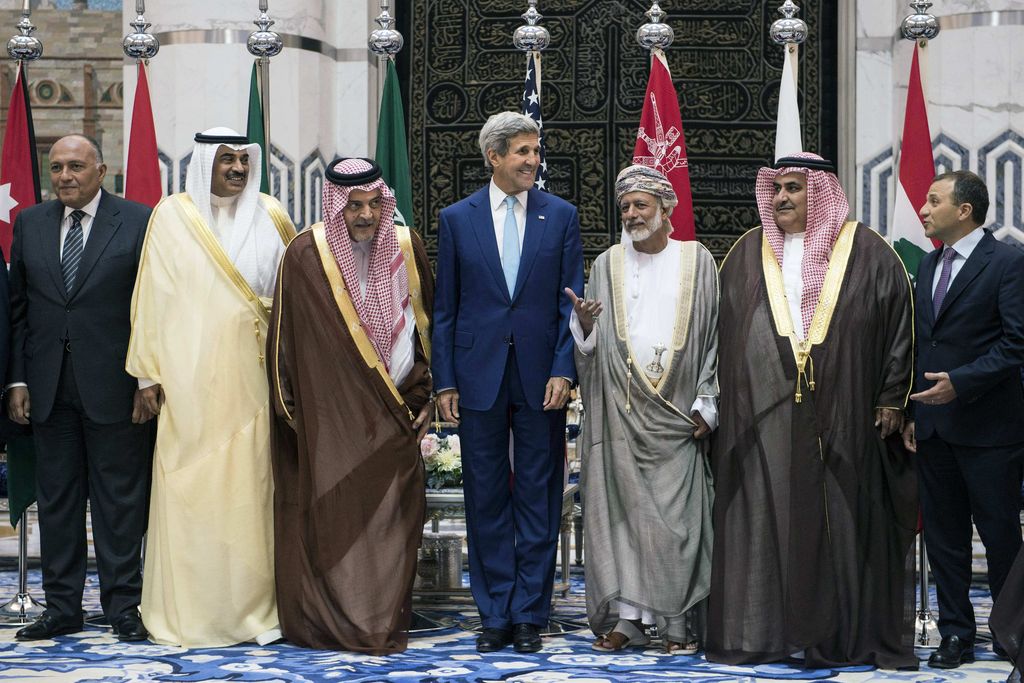 Pertemuan Menteri Luar Negeri AS John Kerry dengan koleganya dari Timur Tengah di Jeddah, Arab Saudi.