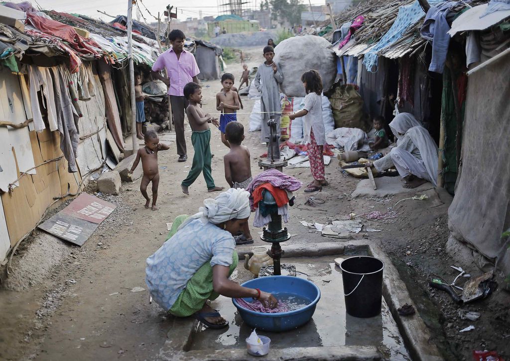 Pengungsi Rohingya di New Delhi, India