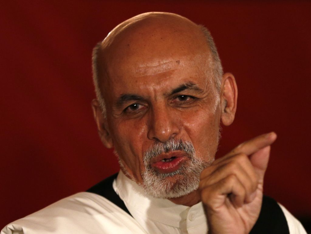 Presiden Afghanistan Ashraf Ghani (REUTERS/Mohammad) Ismail 