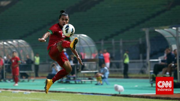 Zulham Zamrun menjadi bintang kemenangan Timnas Indonesia vs Kirgistan pada 2013 silam.