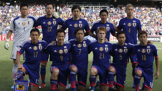 Timnas Jepang menjadi salah satu kekuatan besar di sepak bola Asia. (