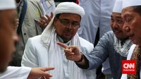 Suara Rizieq Shihab Terdengar di Tabligh Akbar Garut