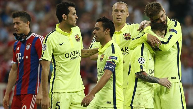 Xavi bekerja sama dengan Messi di Barcelona sejak level junior.