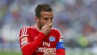 Rafael Van der Vaart pernah memperkuat SV Hamburg sebelum bergabung ke Real Madrid. (