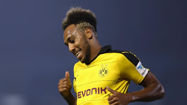 Pierre-Emerick Aubameyang menjadi salah satu calon pengganti Alexis Sanchez di Arsenal.