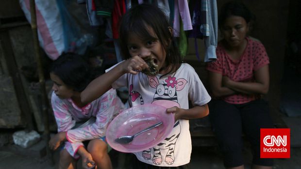 Gizi buruk maupun busung lapar menghantui anak-anak yang hidup di bawah garis kemiskinan.