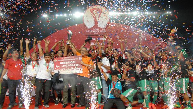 PSMS Medan pernah menjuarai Piala Kemerdekaan 2015.
