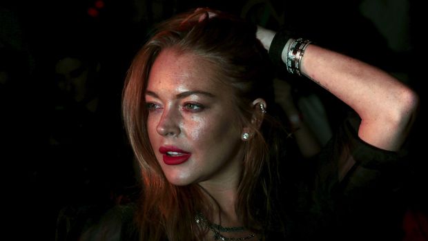 Lindsay Lohan mengucapkan Selamat Lebaran untuk umat yang merayakan di dunia.
