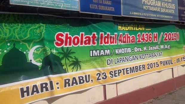 Muhammadiyah di Solo Siapkan Sejumlah Lokasi untuk Salat 