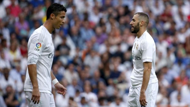 Karim Benzema menganggap wajar sikap egois Cristiano Ronaldo di Real Madrid. (