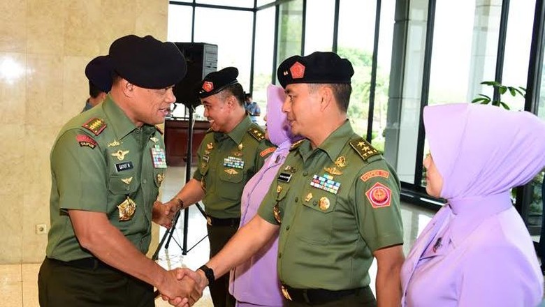 12 Perwira Tinggi TNI Naik Pangkat, Salah Satunya Kapuspen