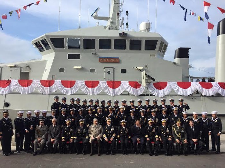 Jalesveva Jayamahe! Ini Kapal Canggih Terbaru TNI AL KRI Spica-934