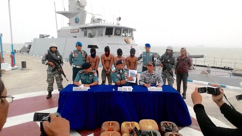 Satgas Anti Bajak Laut TNI AL Gagalkan Perompakan di Tanjong Dato Kepri