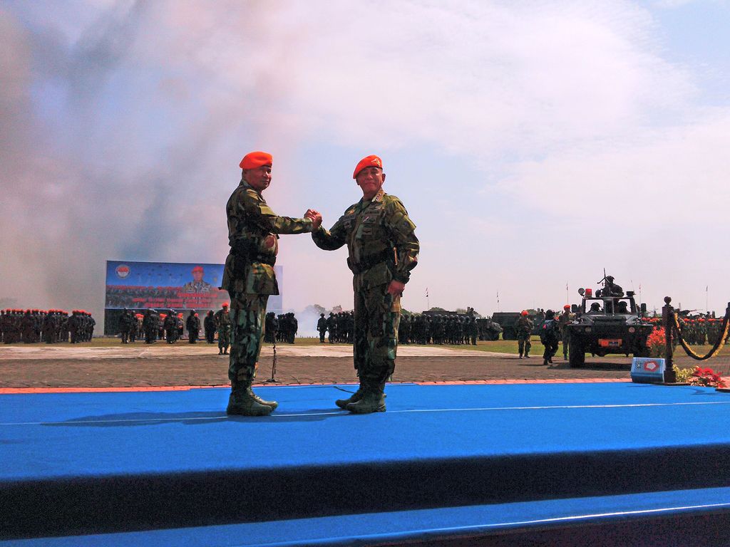 Menhan Diangkat Jadi Warga Kehormatan Korpaskhas