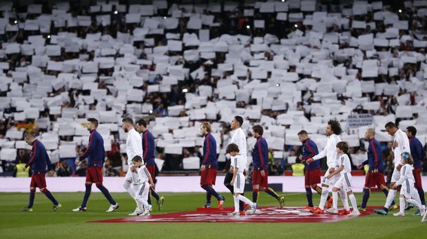 Real Madrid vs Barcelona bisa dinikmati penggemar di Asia di waktu yang lebih ramah.