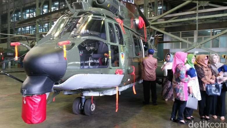 Awal Tahun Depan, PT DI Serahkan 6 Helikopter EC 725 pada TNI AU