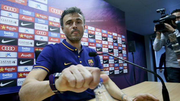 Kontrak Luis Enrique bersama Barcelona akan berakhir musim ini.