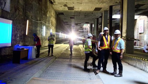  Mesin Bor Bawah Tanah MRT Jakarta Antareja 1 Berhasil 