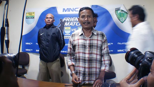 Djadjang Nurjaman berburu tiket ke Liga 1 bersama PSMS Medan.