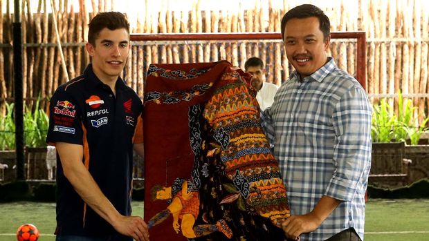Marc Marquez mendukung Indonesia menjadi tuan rumah MotoGP.
