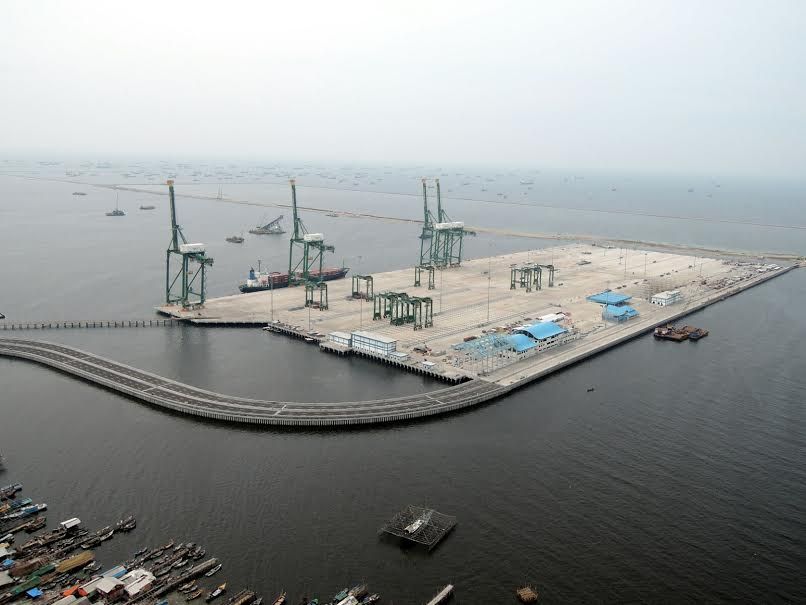 Foto New Priok Container Terminal (NPCT) 1 (foto: detikFinance)