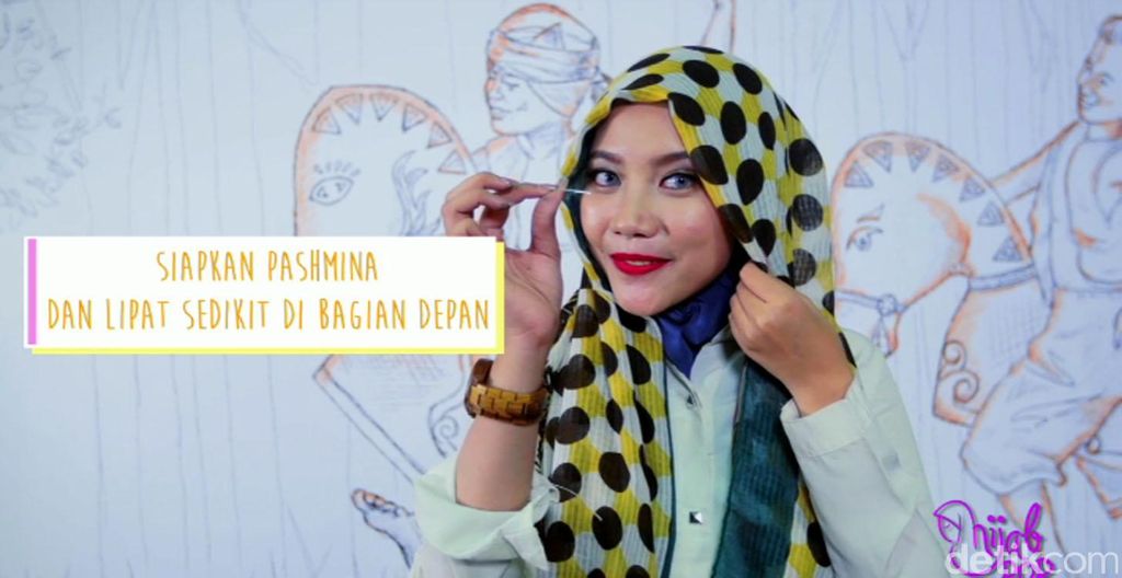 Tutorial Hijab Ikat Praktis Ala Aisyah Haerani, Pemenang 