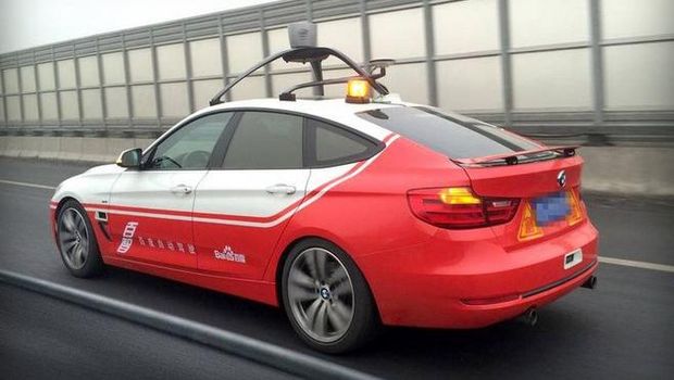 Mobil tanpa sopir Baidu