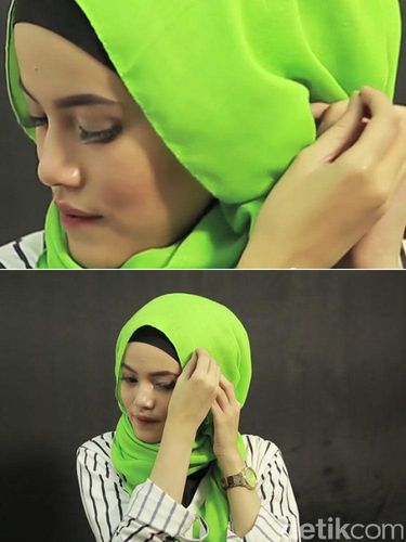 Tutorial Hijab Anting Ala Finalis Sunsilk Hijab Hunt 2015 