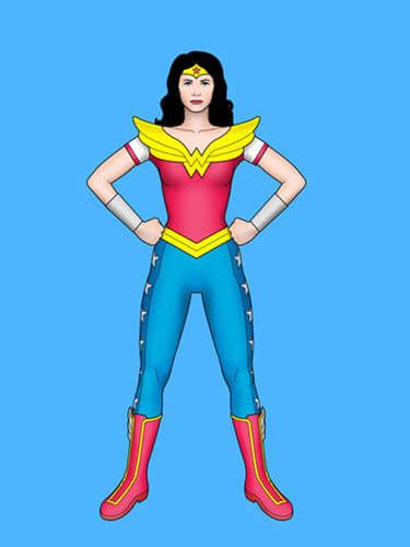 Komik Bergambar Berwarna Memperkosa Evolusi Kostum Wonder Woman Dari Bergaya Patriot Sampai 