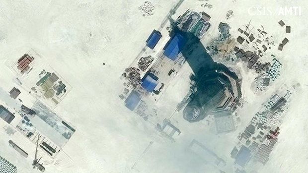 China terus melakukan militerisasi Laut China Selatan.