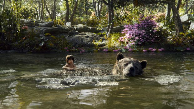 Salah satu adegan The Jungle Book.