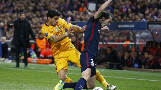 Atletico Madrid akan menjamu Barcelona di Vicente Calderon.
