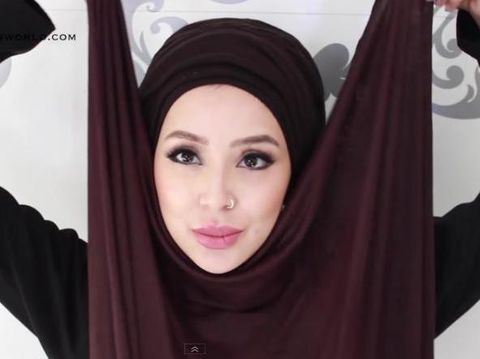 Image Result For Cara Hijab Agar Terlihat Tirus