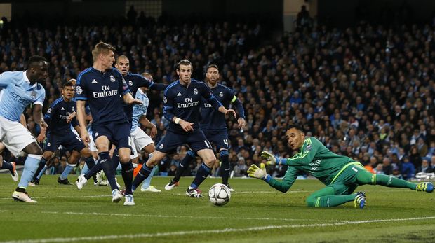 Keylor Navas mulai konsisten penampilannya musim ini.